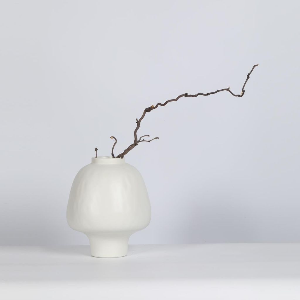 Bình Hoa Bụng To Wabi Sabi Kiểu Pháp