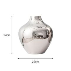 Bình Hoa Gốm Sứ Decor Mạ Điện Châu Âu Sang Trọng