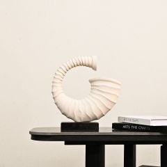 Tượng Trang Trí Sừng Ốc Xà Cừ Wabi Sabi