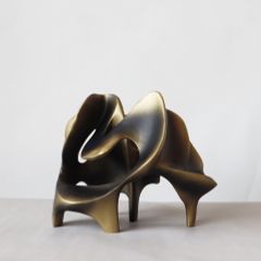 Tượng Decor Rỗng Uốn Lượn Abstract Sang Trọng