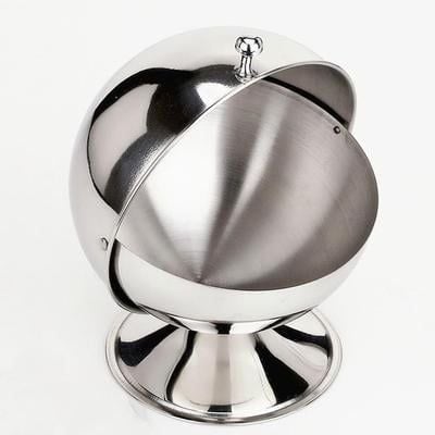 Hũ Đựng Gia Vị Inox Nắp Lật Dạng Cầu