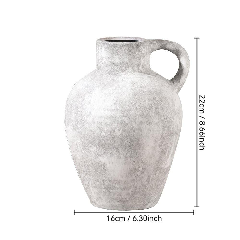 Bình Hoa Gốm Trang Trí Elara Tối Giản