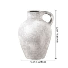 Bình Hoa Gốm Trang Trí Elara Tối Giản