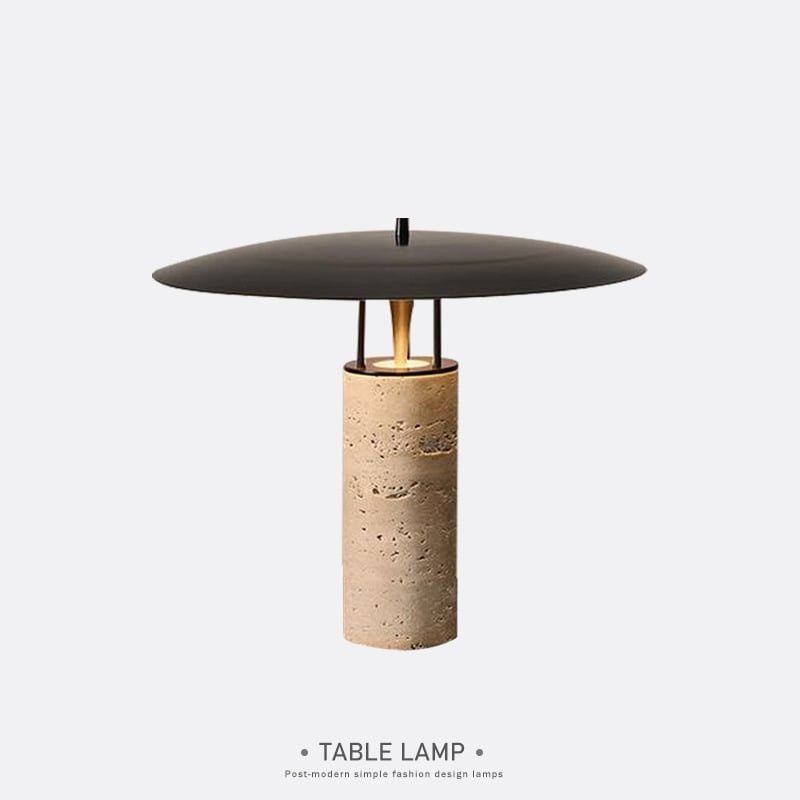 Đèn Bàn Travertine Hậu Hiện Đại Bắc Âu Tối Giản