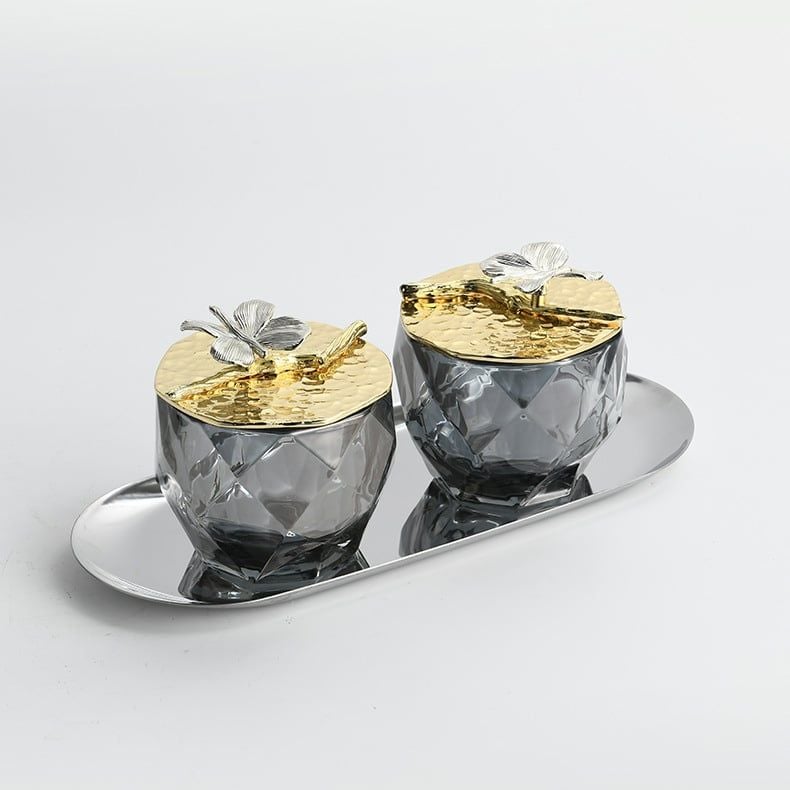 Set Lọ Đựng Kẹo Decor Bàn Ăn Sang Trọng