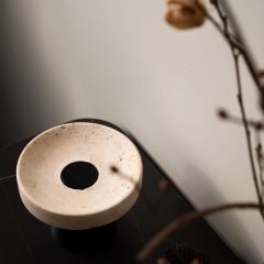 Dĩa Trang Trí Đá StoneTự Nhiên Cao Cấp