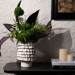 Bình Hoa Gốm Thủ Công Kiểu Xếp Ply