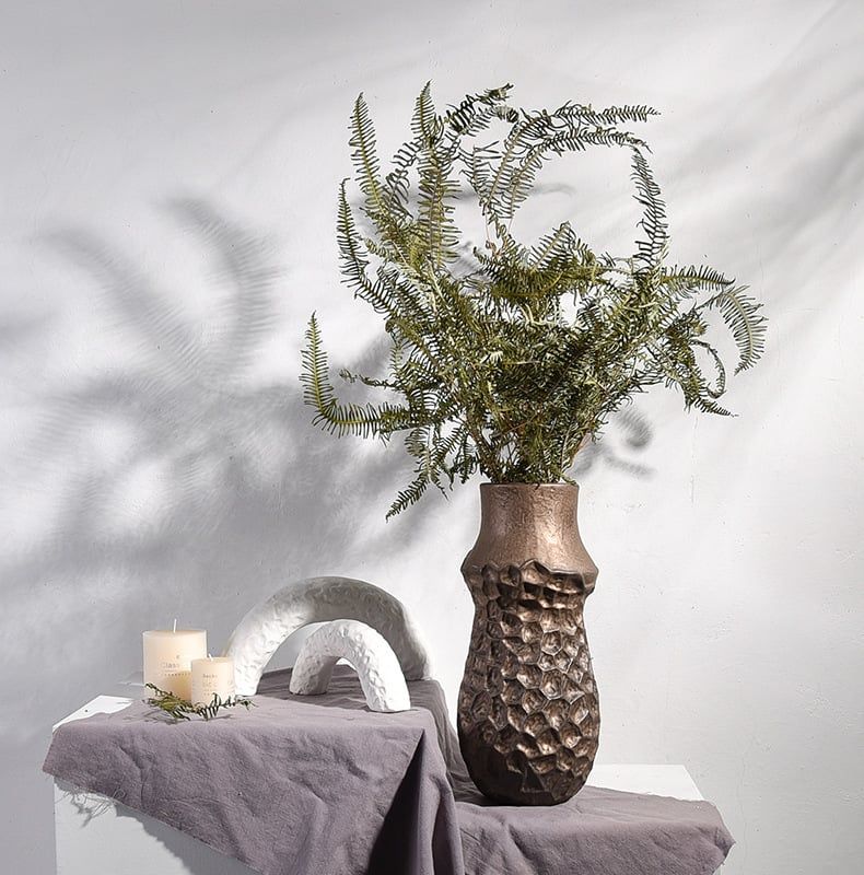 Bộ Bình Hoa Forge Phong Cách Organic Rustic