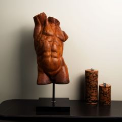 Tượng Trang Trí Biểu Trưng Sức Mạnh Hình Nam Thần Nghệ Thuật