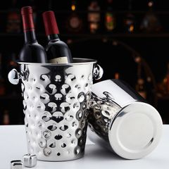 Xô Đựng Đá Inox 304 Decor Bàn Tiệc Quầy Bar Gạc Nai