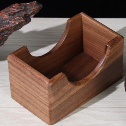 Lót Ly Gỗ Vuông Tròn Có Rãnh