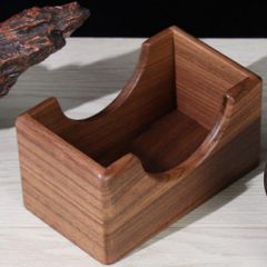 Lót Ly Gỗ Vuông Tròn Có Rãnh