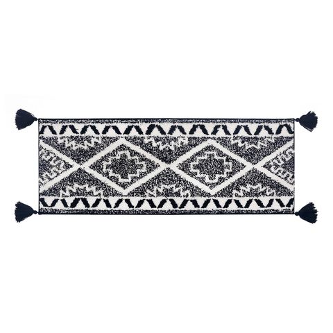 Thảm Thổ Cẩm Dáng Dài Decor Phòng Ngủ Phòng Tắm Hoa Văn