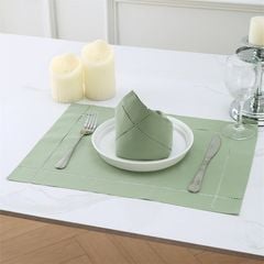 Khăn Ăn Vải Trang Trí Bàn Tiệc Viền Đính Đá Sang Trọng 43x43cm