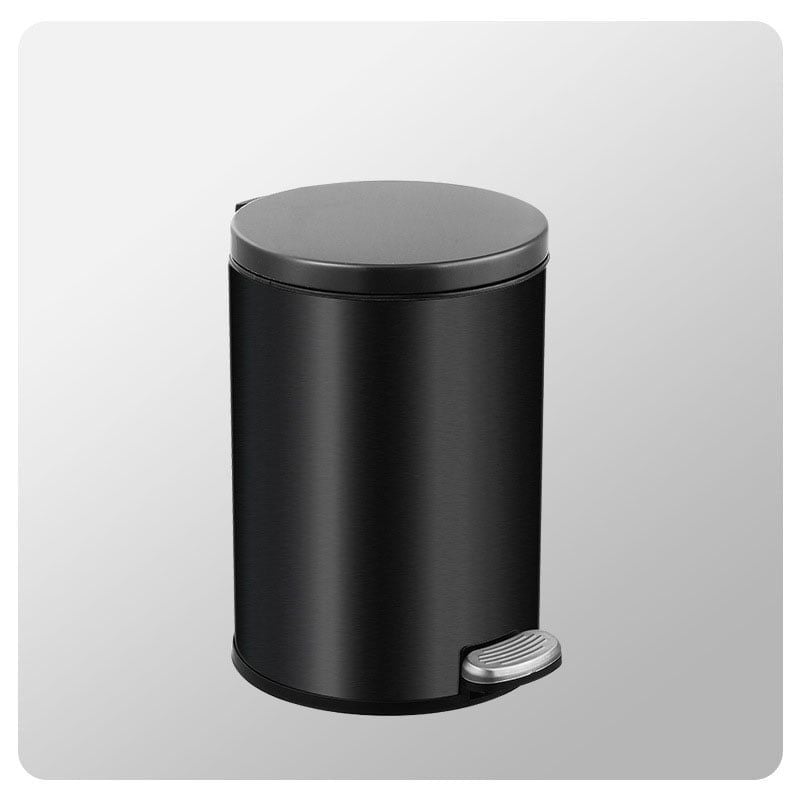 Thùng Rác Inox Đạp Chân Nắp Êm Cho Khách Sạn