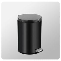 Thùng Rác Inox Đạp Chân Nắp Êm Cho Khách Sạn