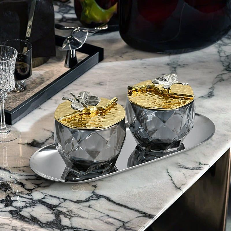 Set Lọ Đựng Kẹo Decor Bàn Ăn Sang Trọng