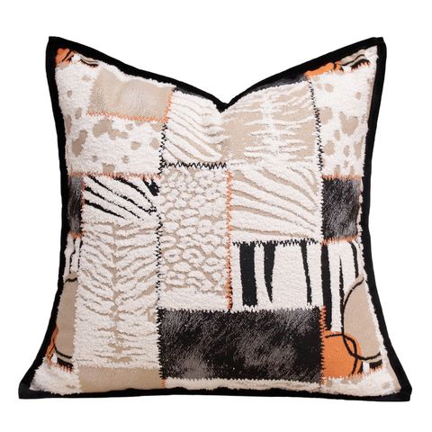 Vỏ Gối Tựa Lưng Phong Cách Ý Mix Hoa Văn