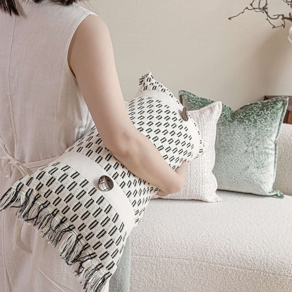 Vỏ Gối Tựa Lưng Phong Cách Oriental Elegance