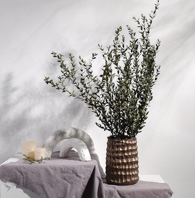 Bộ Bình Hoa Forge Phong Cách Organic Rustic