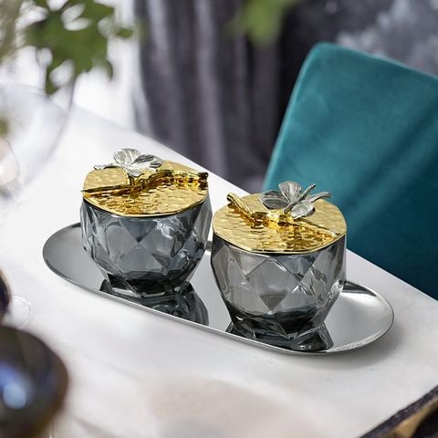 Set Lọ Đựng Kẹo Decor Bàn Ăn Sang Trọng