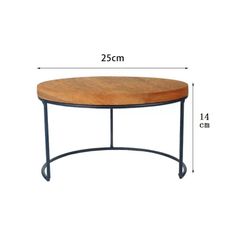 Khay Kệ Gỗ Chân Sắt Decor Bàn Tiệc Nhà Hàng Hình Tròn