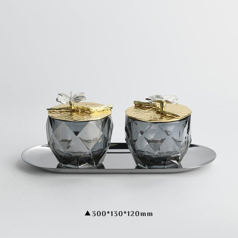 Set Lọ Đựng Kẹo Decor Bàn Ăn Sang Trọng