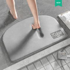 Thảm Lau Chân Nhà Tắm Mút Thấm Hút Nhanh Khô Chống Trượt