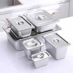 Khay Gastronorm Inox 304 Đựng Thực Phẩm Nhà Hàng Khách Sạn