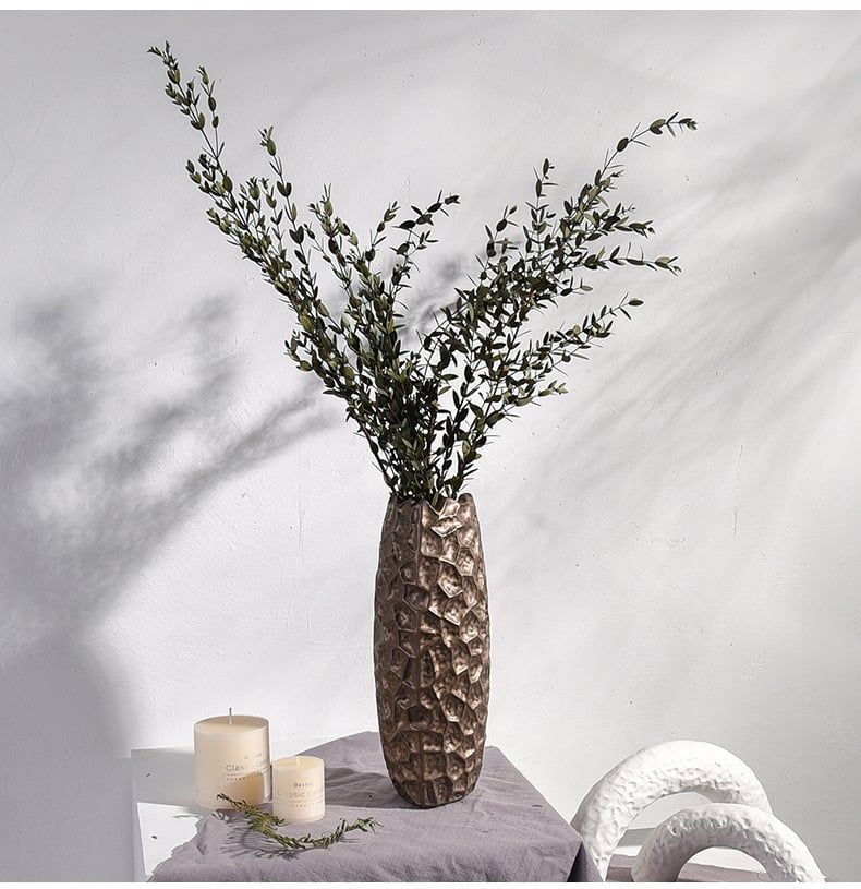 Bộ Bình Hoa Forge Phong Cách Organic Rustic