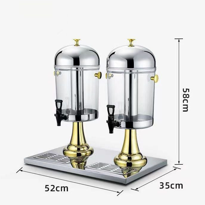 Bình Đựng Nước Trái Cây Buffet Inox Có Vòi 8L