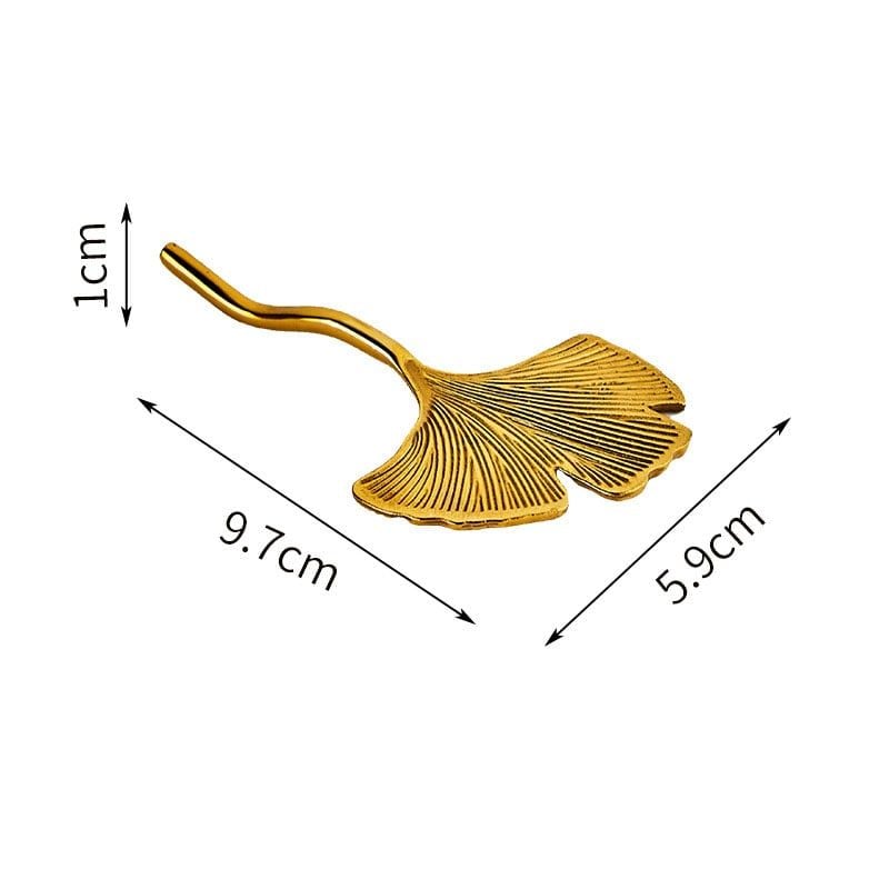 Gác Đũa Muỗng Inox 304 Hình Lá Bạch Quả Sang Trọng