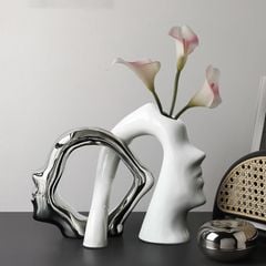 Lọ Hoa Song Diện Hiện Đại – Dual Face Art Vase