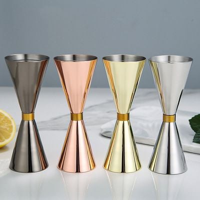 Ly Đong Rượu 2 Đầu Inox Định Lượng Pha Chế
