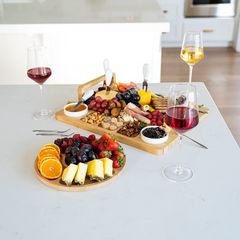 Thớt Phô Mai Kèm Dao Gốm Nĩa
