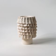 Bình Hoa Gốm Thủ Công Kiểu Xếp Ply