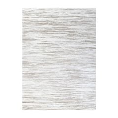 Thảm Trải Sàn Dệt Sọc Trắng Xám Tối Giản Phong Cách Ý FLAWESS