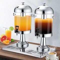 Bình Đựng Nước Trái Cây Buffet Inox Có Vòi 8L