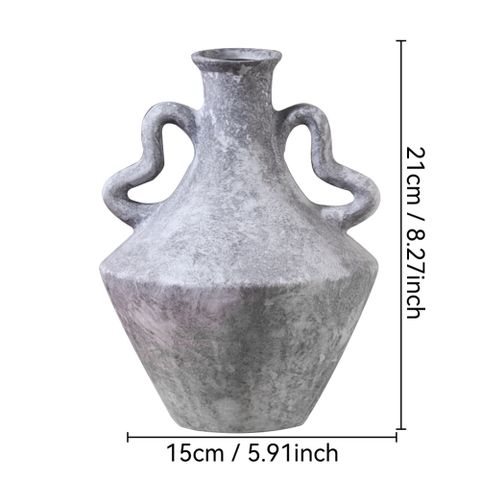 Bình Hoa Gốm Trang Trí Elara Tối Giản