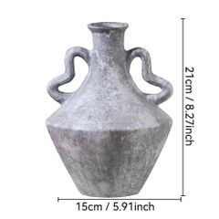 Bình Hoa Gốm Trang Trí Elara Tối Giản