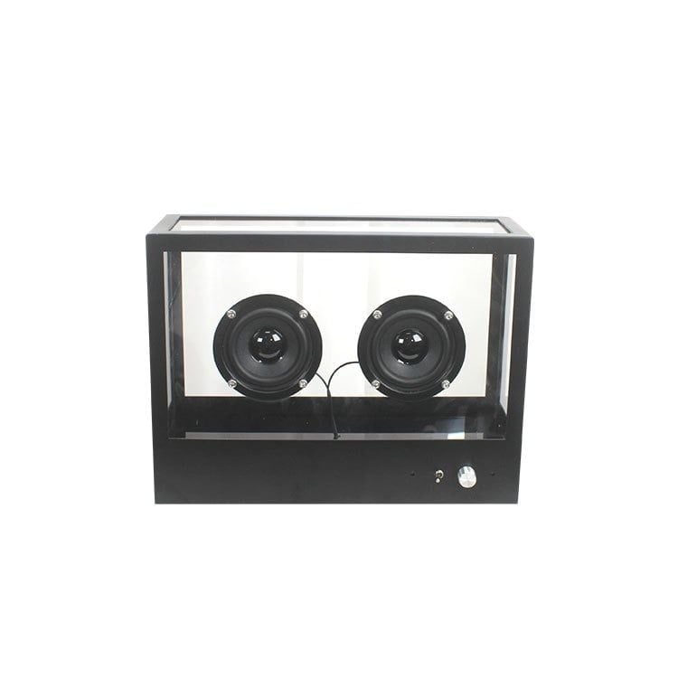 Đồ Decor Hình Loa Kim Loại Acrylic Trong Suốt Phong Cách Tối Giản