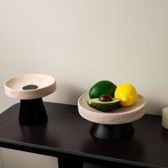 Dĩa Trang Trí Đá StoneTự Nhiên Cao Cấp