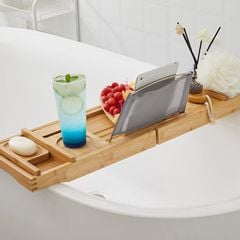 Khay Gỗ Decor Bồn Tắm Có Thể Thu Nhỏ