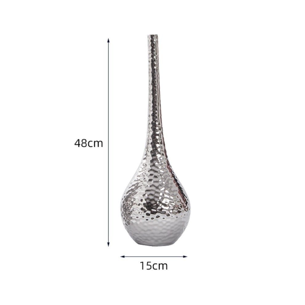 Bình Hoa Gốm Sứ Decor Mạ Điện Châu Âu Sang Trọng