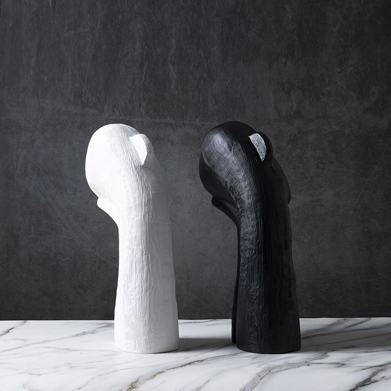 Tượng Chân Dung Hình Bán Thân Nghiên Đầu Suy Nghĩ