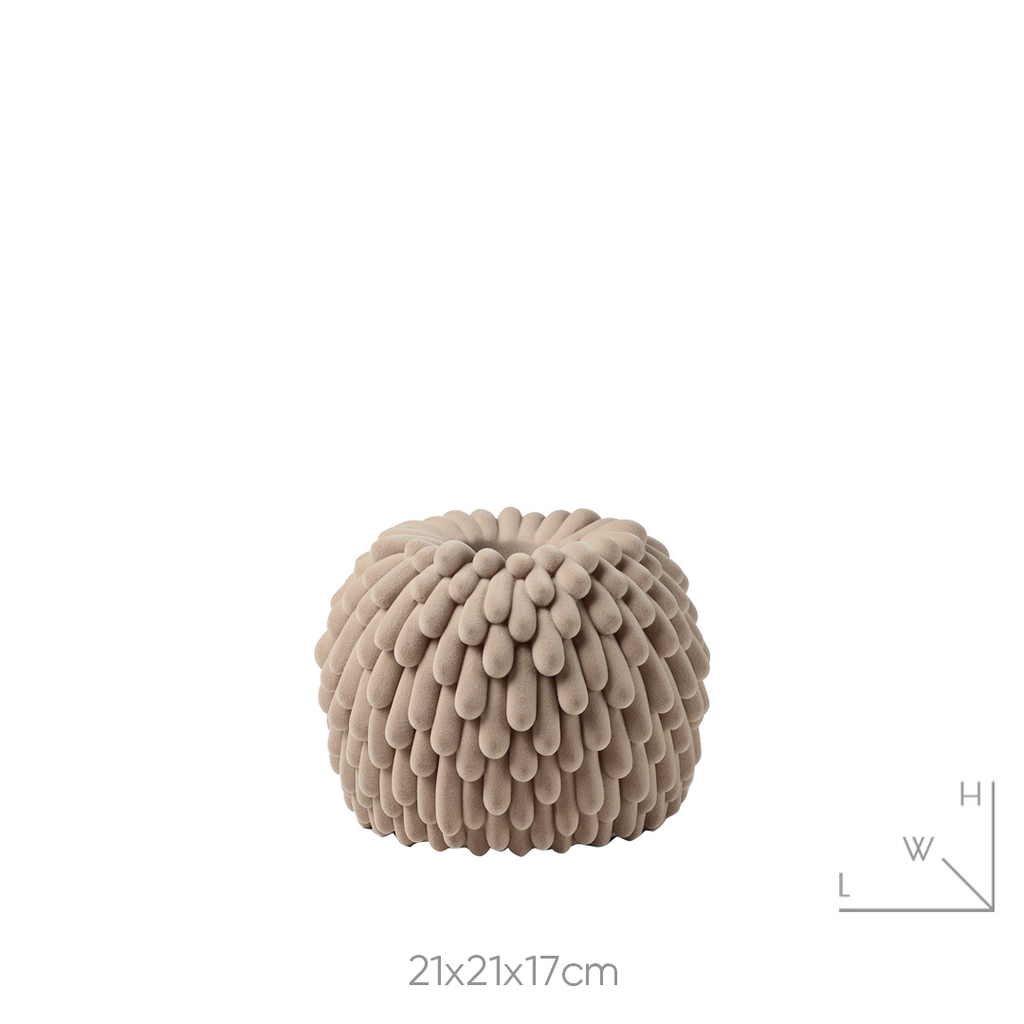 Bình Hoa Giọt Nước Phủ Nhung Kiểu Pháp