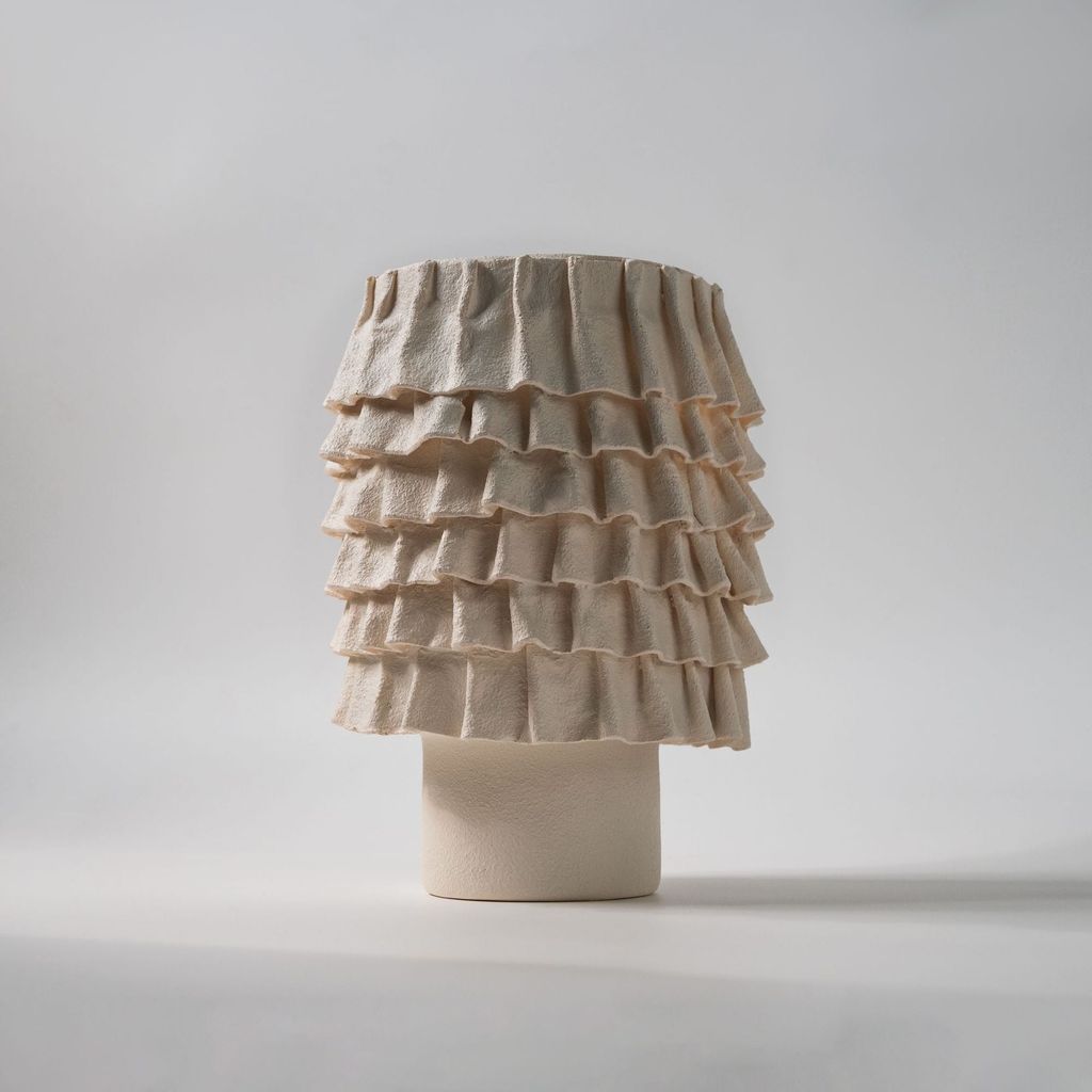 Bình Hoa Gốm Thủ Công Kiểu Xếp Ply