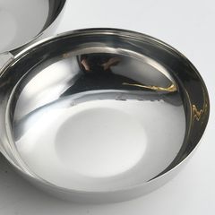 Khay Decor 3 Ngăn Inox Hình Lá Bạch Quả Sang Trọng