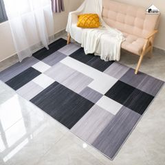 Thảm nhung trải sàn trang trí phòng khách sang trọng