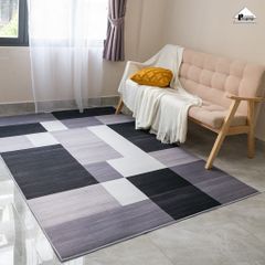 Thảm nhung trải sàn trang trí phòng khách sang trọng
